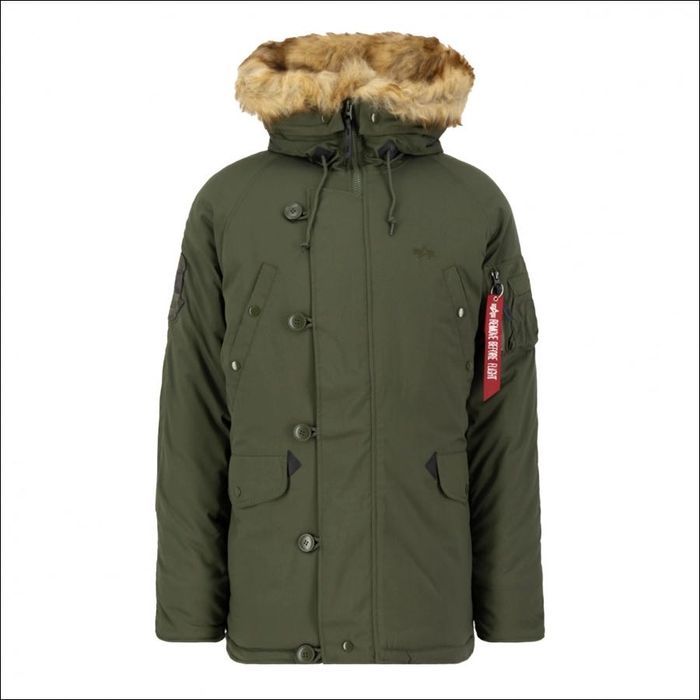 Alpha Industries N-3B (N) Extreme Cold парка мужская L/XL лимитка