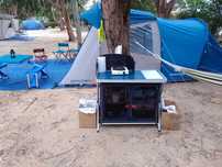 Tenda de campismo decatlon Arpenaz 5.2 , para 5 pessoas-2 quartos