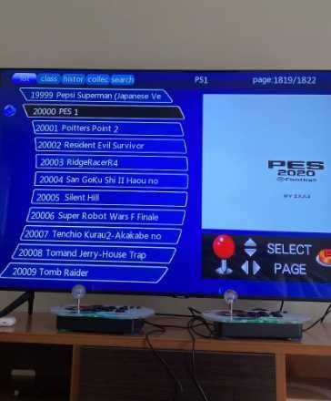 Consola com 15.000 Jogos até 4 players