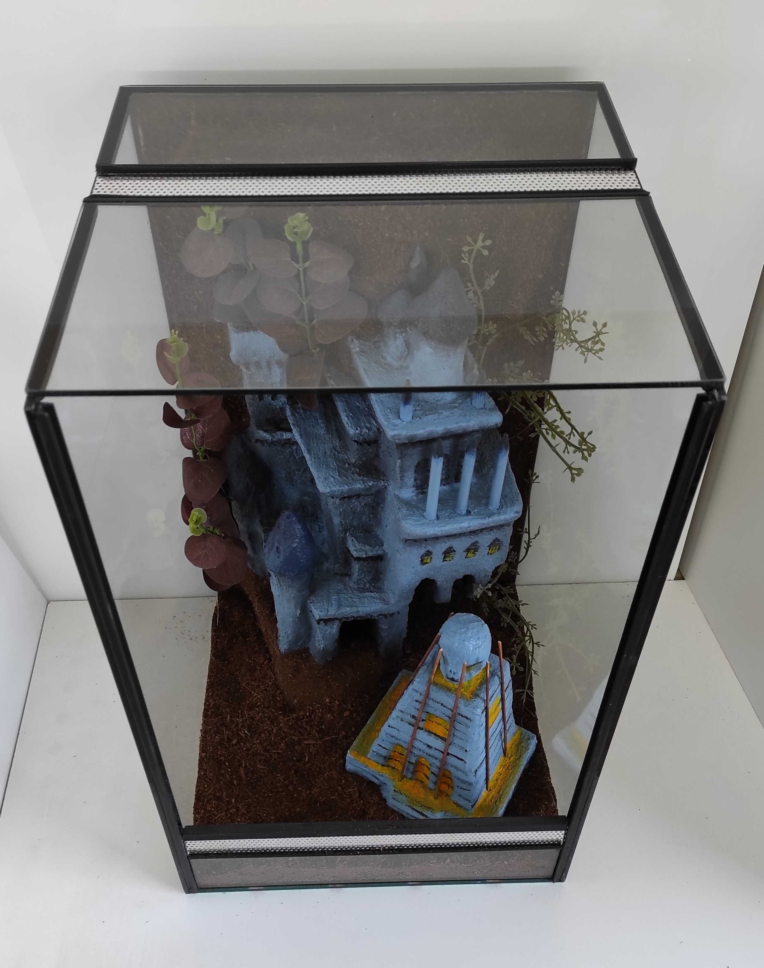 Terrarium Nekropolis dla gekona płaczącego, owada, TW27NE