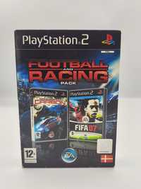 Footbal And Racing Pack Ps2 Nfs Carbon w Folii