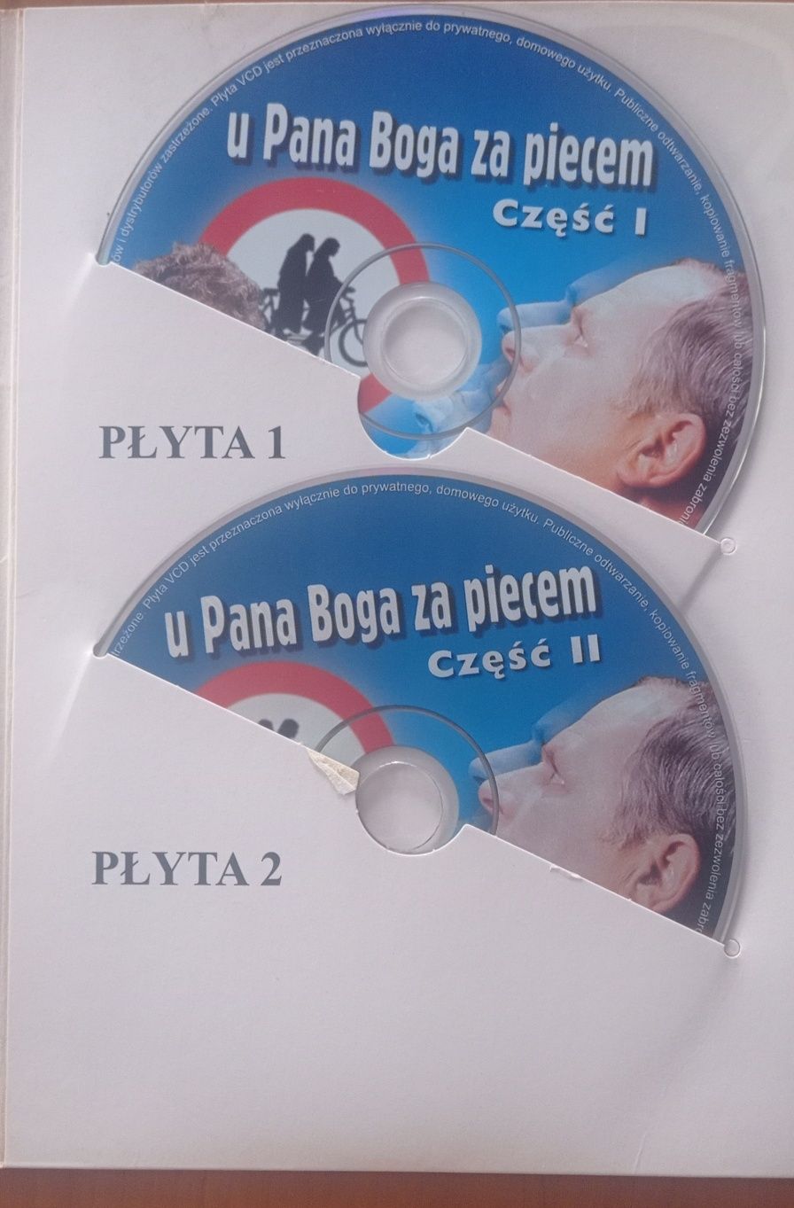 U Pana Boga Za Piecem cz. 1 i 2, polska komedia na VCD