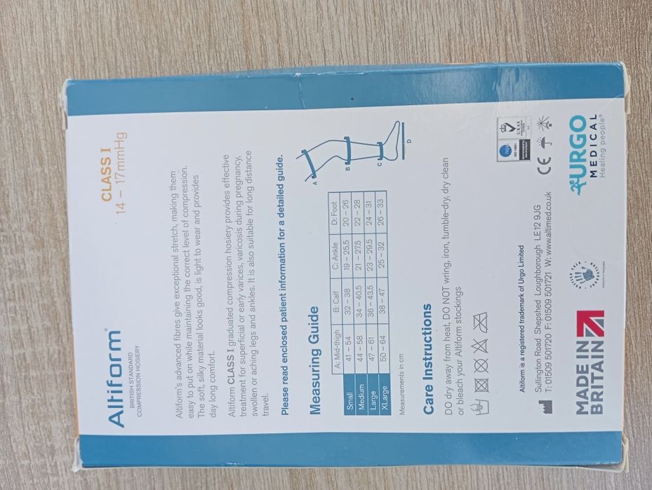 Pończochy uciskowe na żylaki