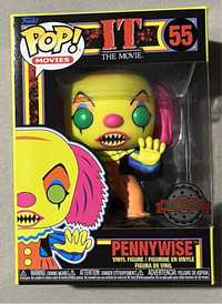 Pennywise IT Black Light 55 Funko POP