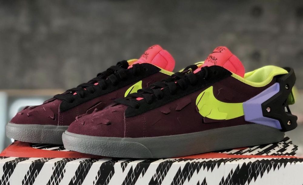 Чоловічі оригінальні кросівки, кеди Nike Blazer Low Acronym