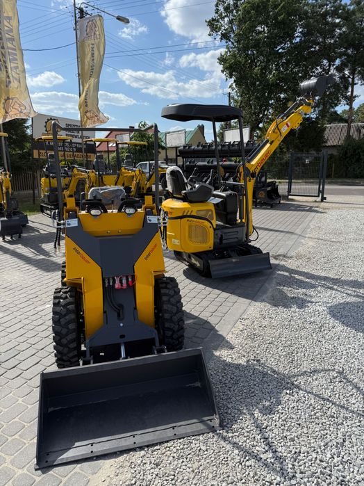 NOWA minikoparka Interbauer IB08 1100kg świeca żarowa GWARANCJA
