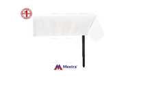 Obrus obrusy TB-150 240x150 cm biały weselny hotelowy bankietowy