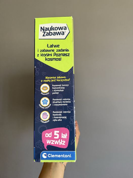 Clementoni Kosmiczne eksperymenty malucha naukowa kosmos zabawa STEM