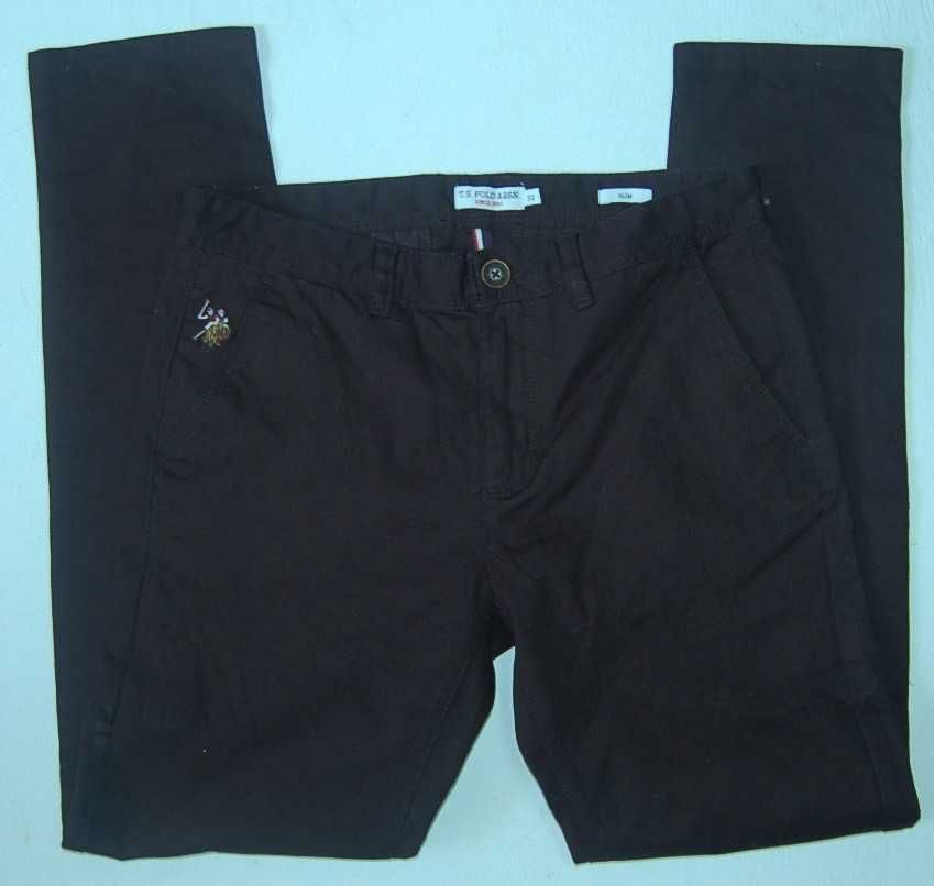 U.S.POLO ASSN W32 L31  PAS 86 spodnie męskie chino jak nowe stretch