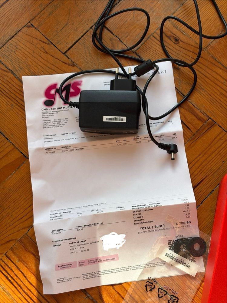 Casio CT-S1RD Casiotone NOVO