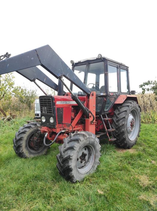 Ciągnik MTZ 82 z turem