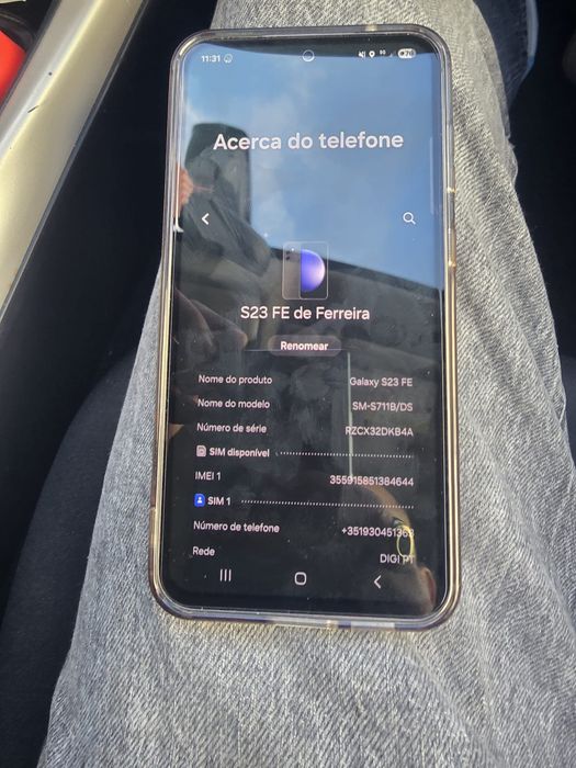 Vendo ou troco samsung galaxy S23 FE