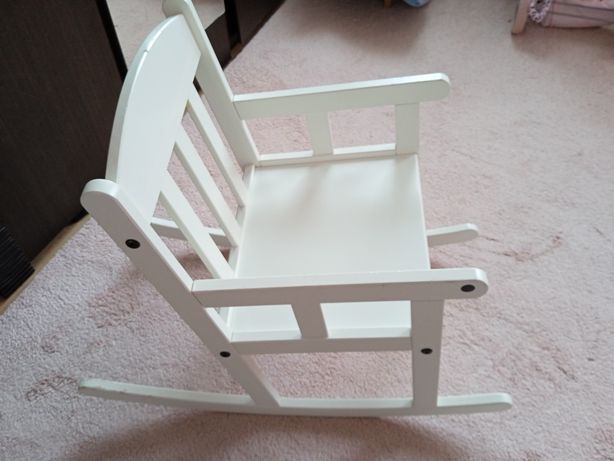 Krzesło bujane Ikea sundvik dla dzieci