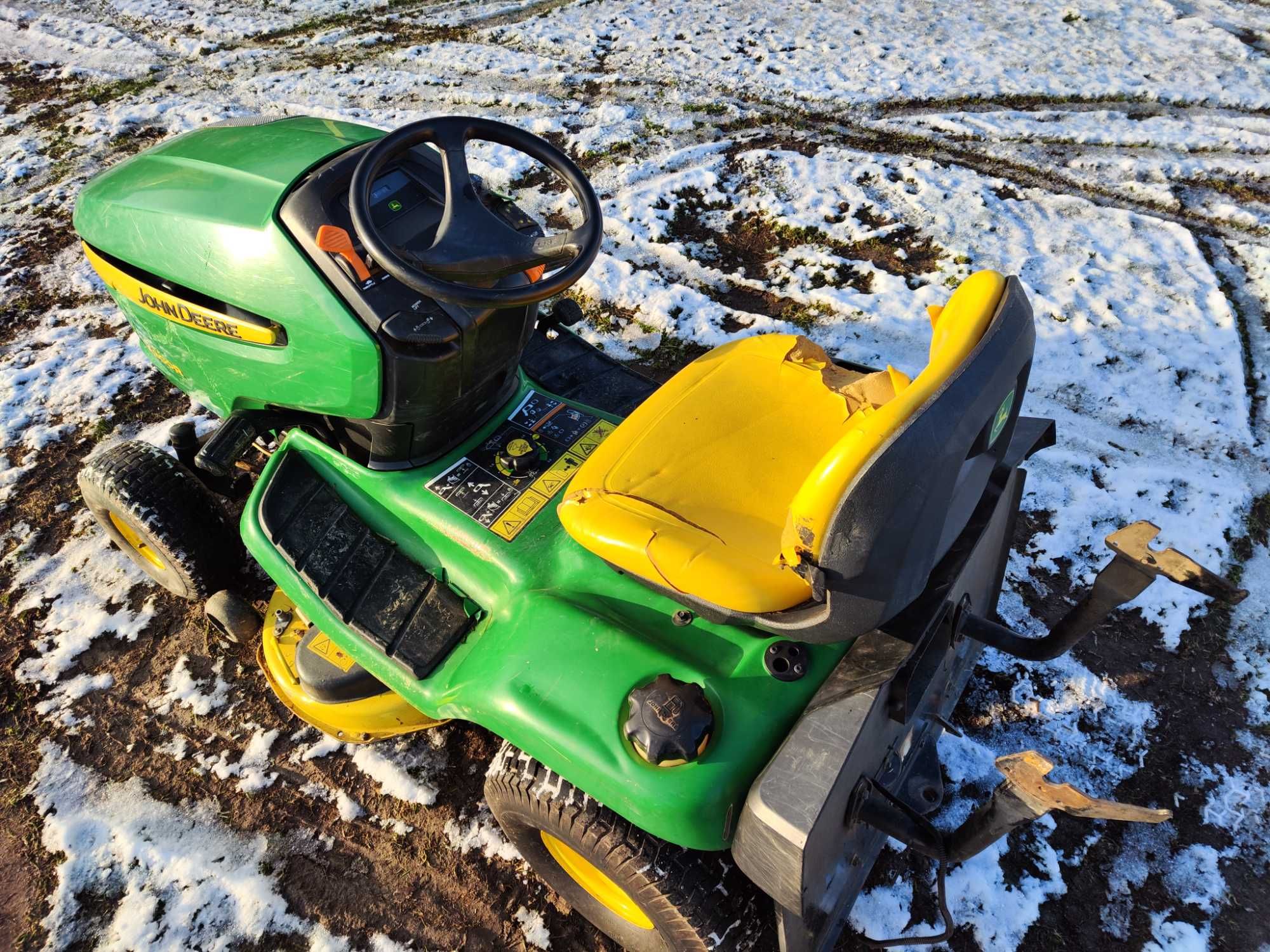 Kosiarka traktorek John deere x300r