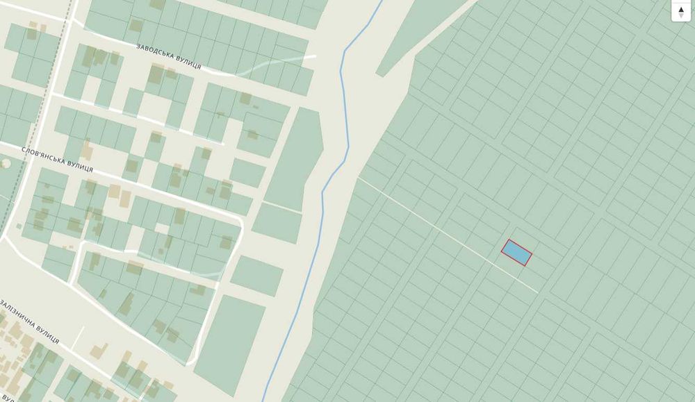 Земельна ділянка м.Іршава