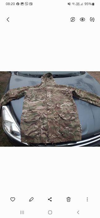 Куртка верхня(парка)MTP (multi terrain pattern)Британія оригінал