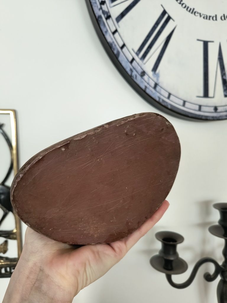 Figurka Buddy rzeźba gipsowa vintage aranżacja wnętrz