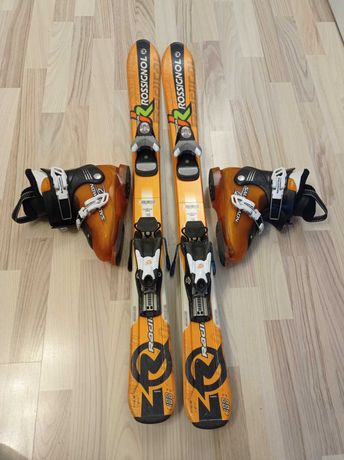 Narty Rossignol 100 cm+buty narciarskie Salomon