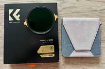 Filtr VND K&F Concept ND2-32 (1-5 stops) 67mm Brass NANO-X PRO