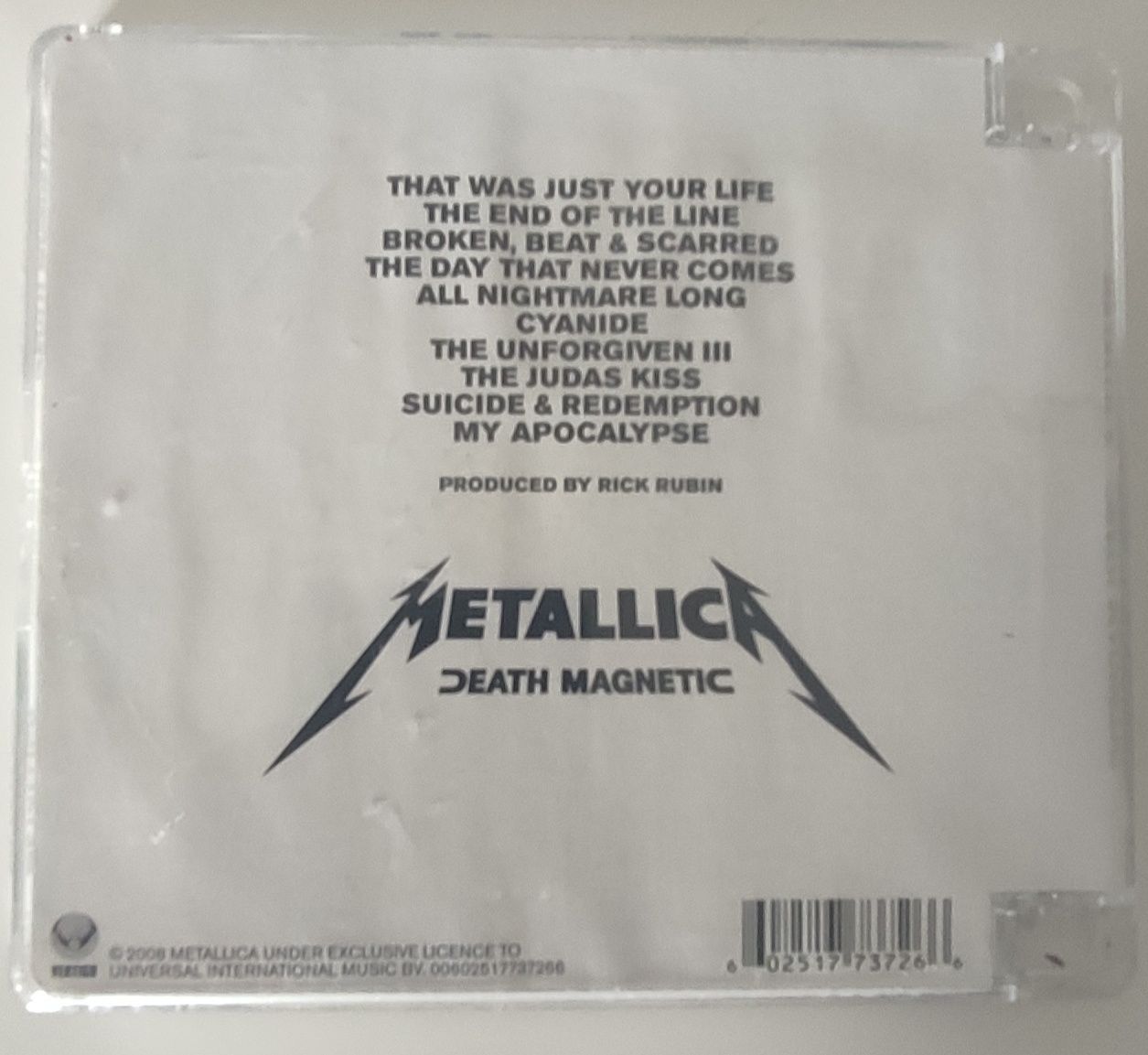 Metallica "Beyond Magnetic" cd