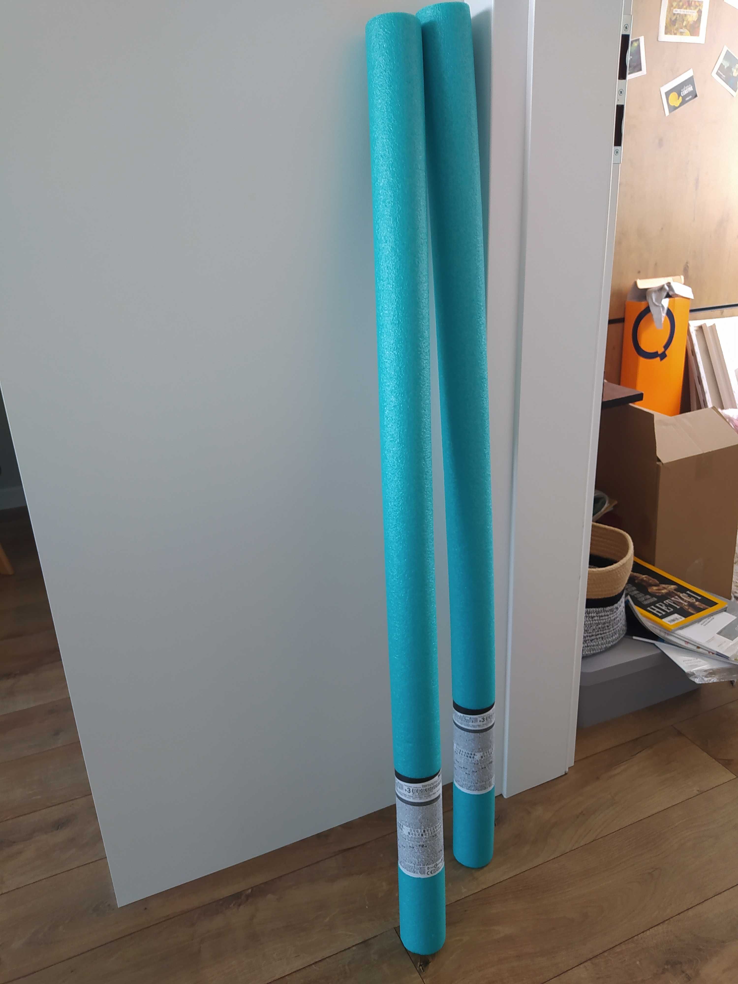 Makaron basenowy piankowy Nabaiji 118 cm, aqua aerobik, drążek