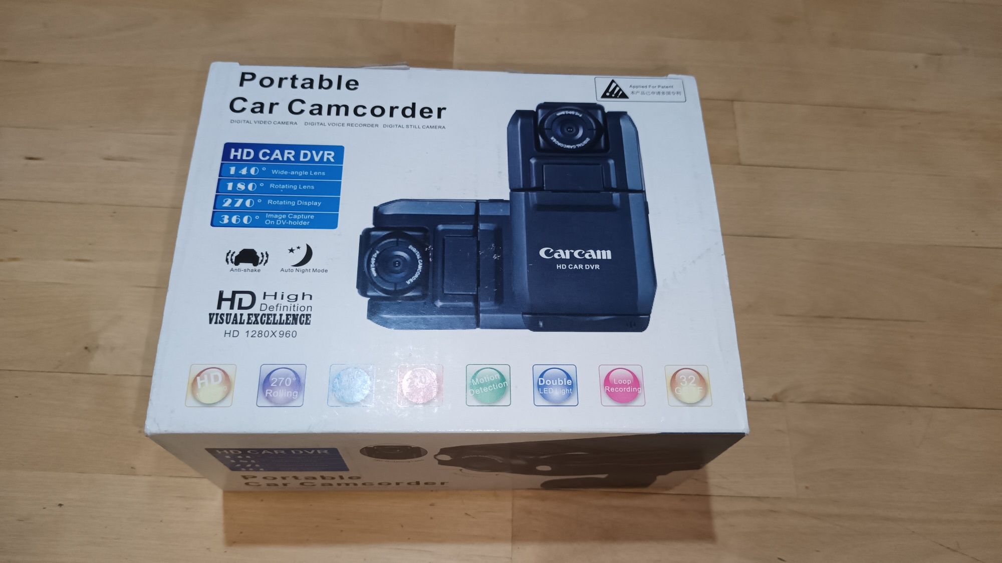 Kamera samochodowa Portable Car Camcorder