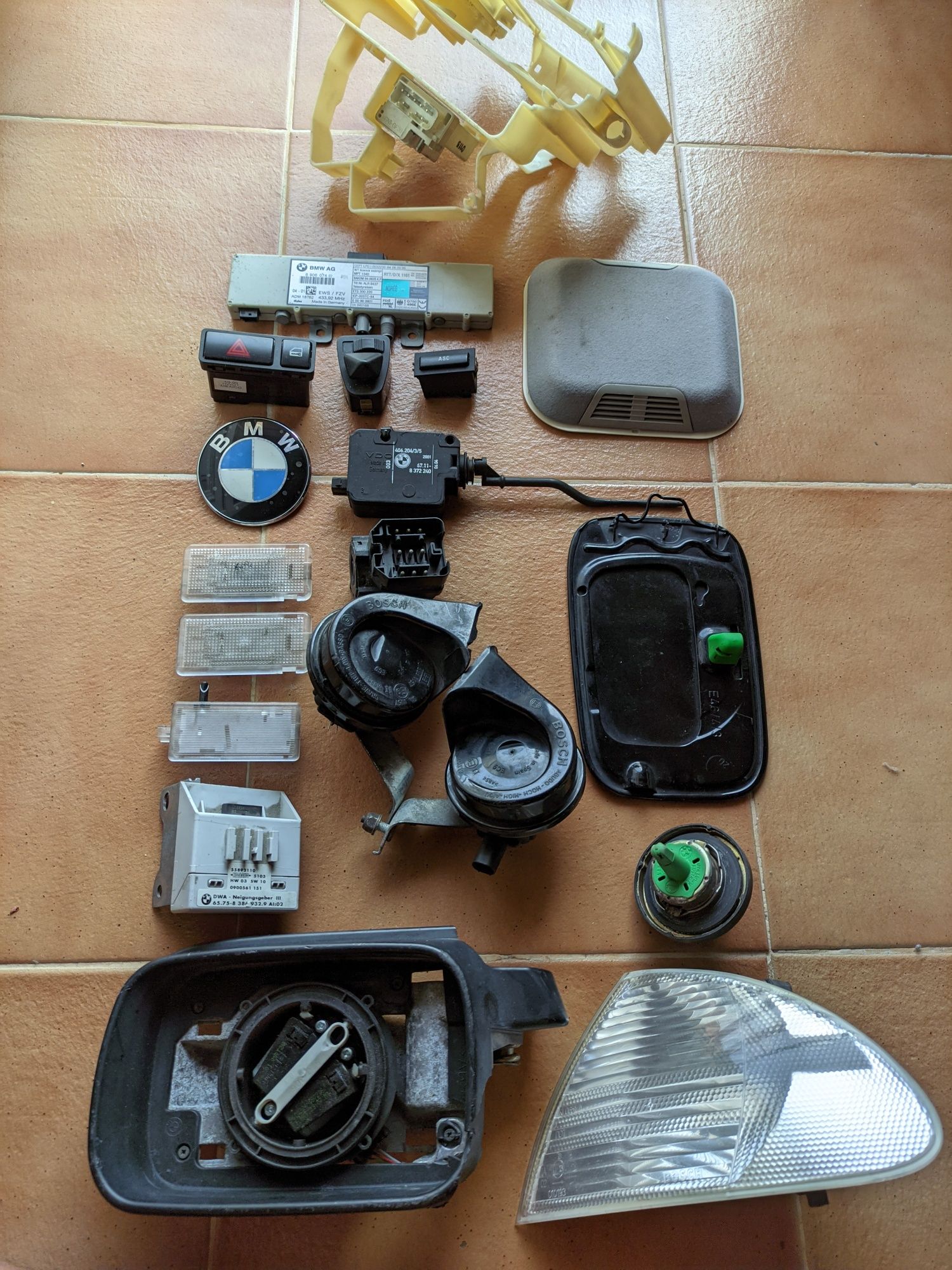 Peças BMW E46 Guarda-lamas Radiador Porta