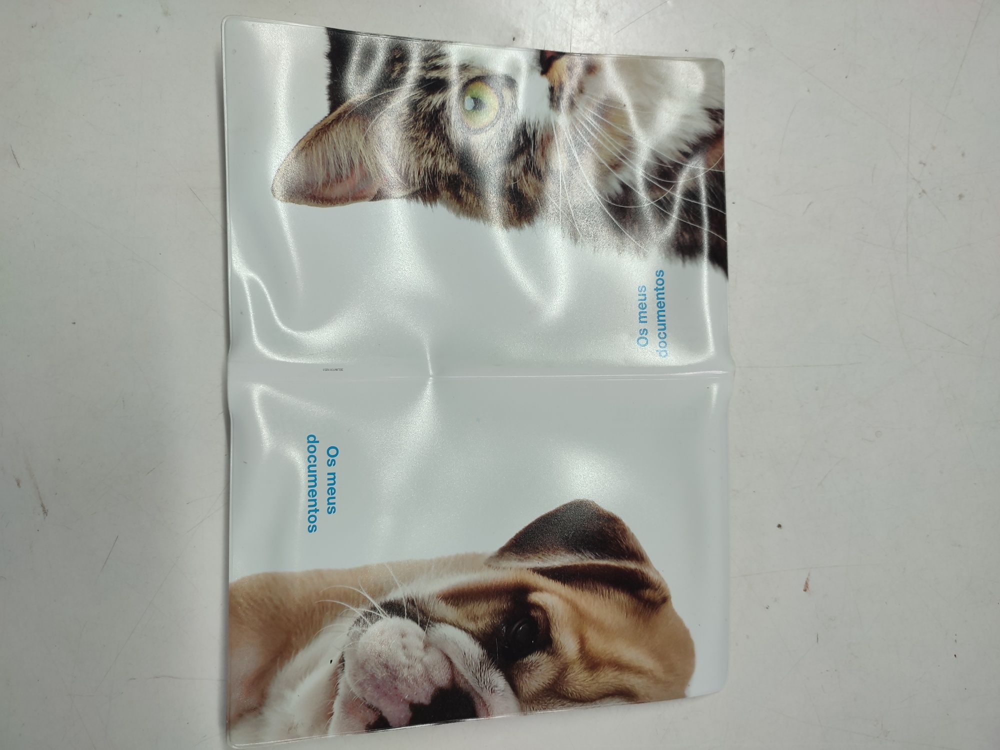 Porta documentos do cão e gato