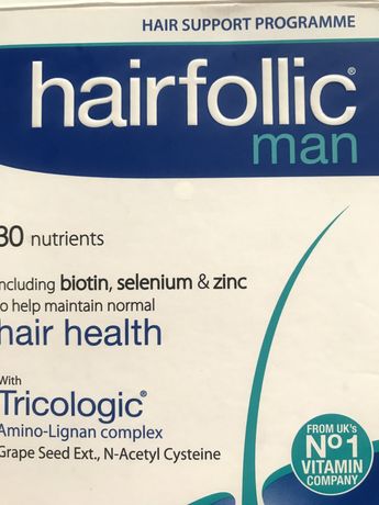 Комплекс витаминов и минералов для укрепления мужских волос