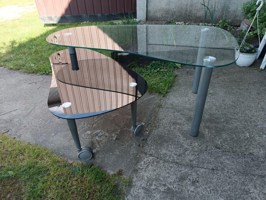 Stolik szklany kawowy