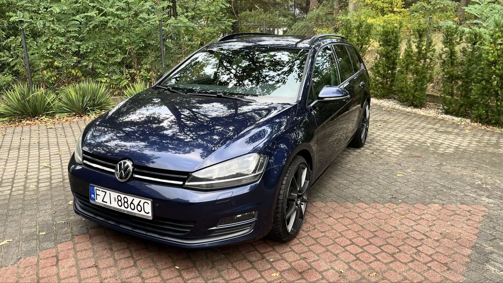 VW Golf  7 2.0 TDI 150KM Variant  DSG-Webasto vw - Bogate Wyposażenie