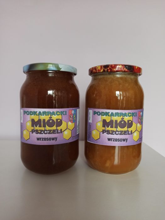 Miód wrzosowy i 500g pyłku