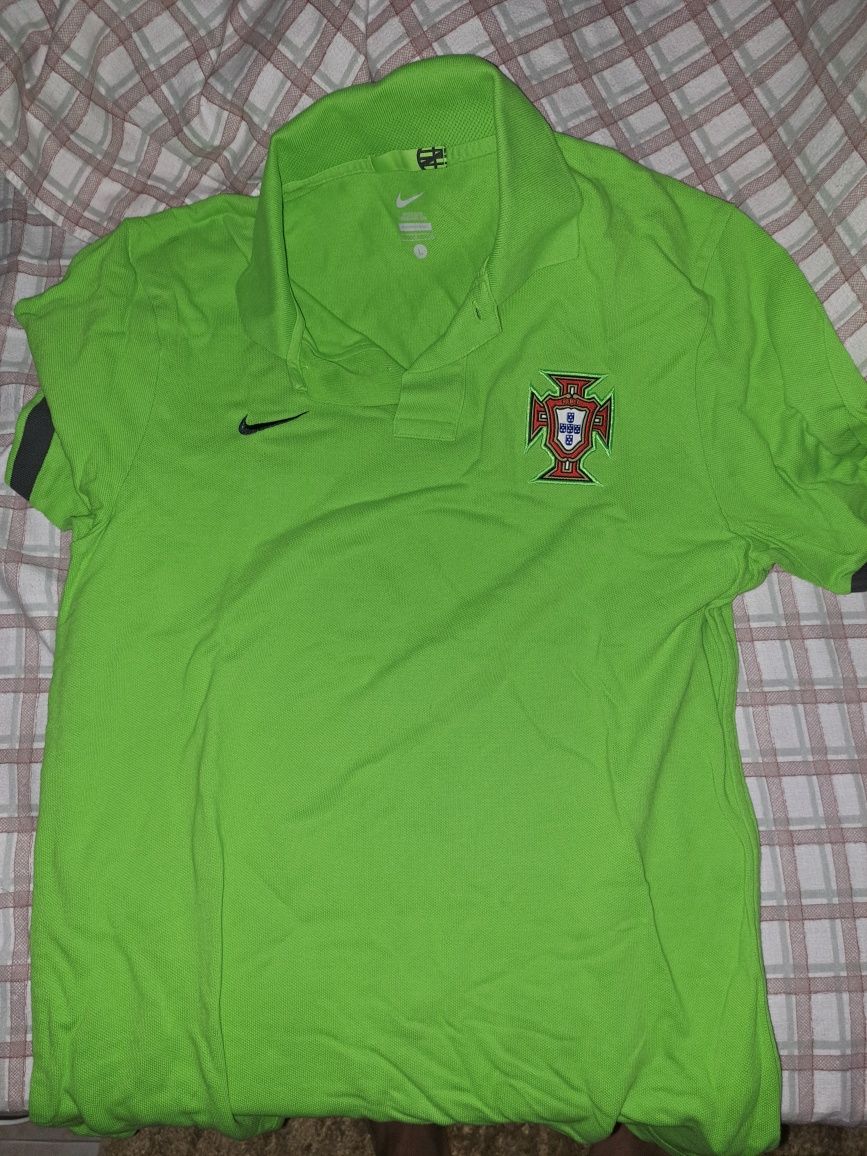 Pólo De Estágio Original Nike Seleção Portuguesa De Futebol