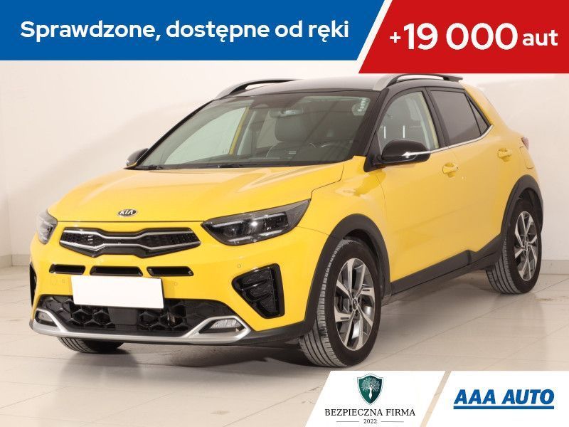 Kia Stonic 1.0 T-GDI MHEV Spring Edition , Salon Polska, Serwis ASO, Skóra, Navi,
