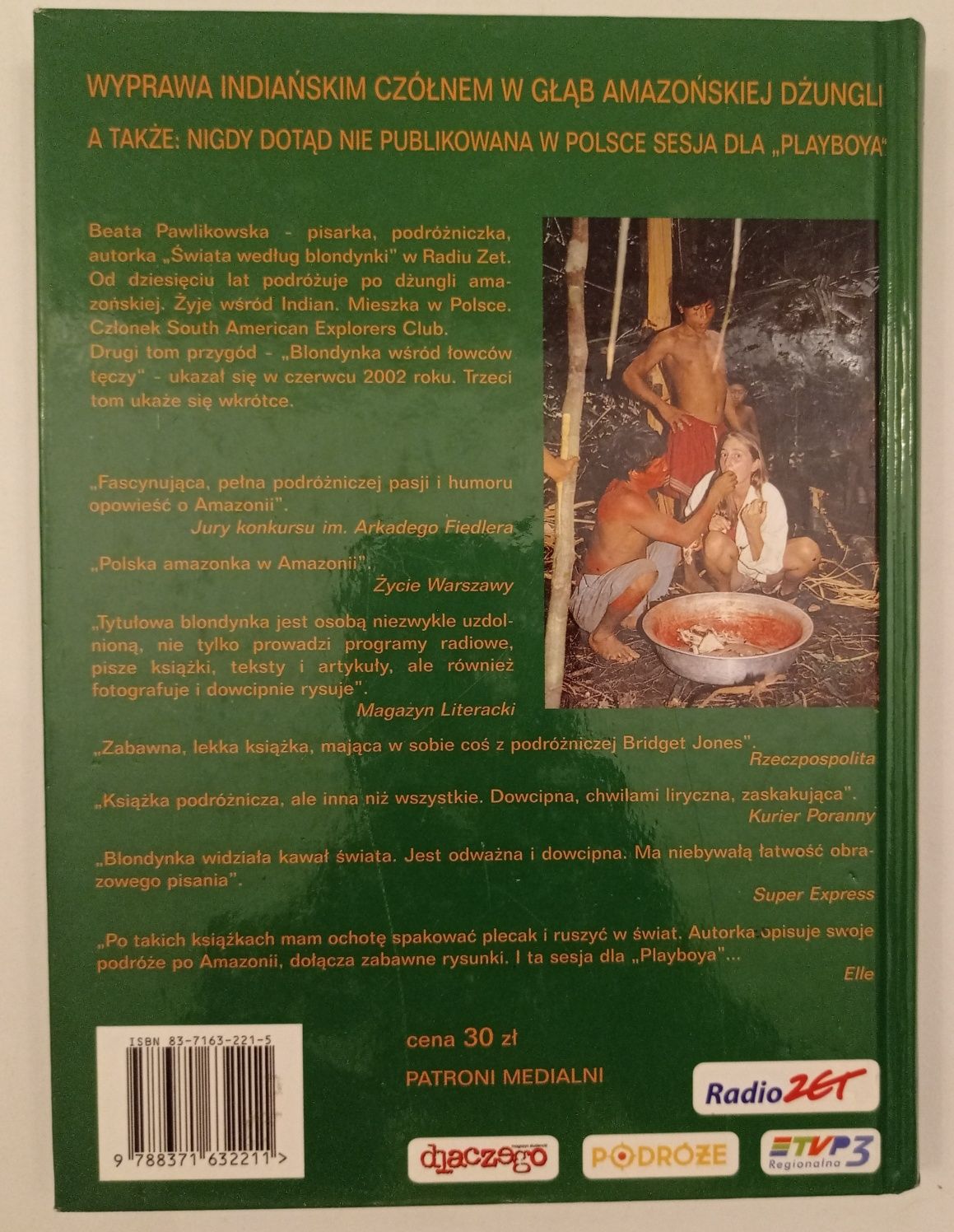 Pawlikowska Blondynka w dżungli i ... 2 książki w cenie 1