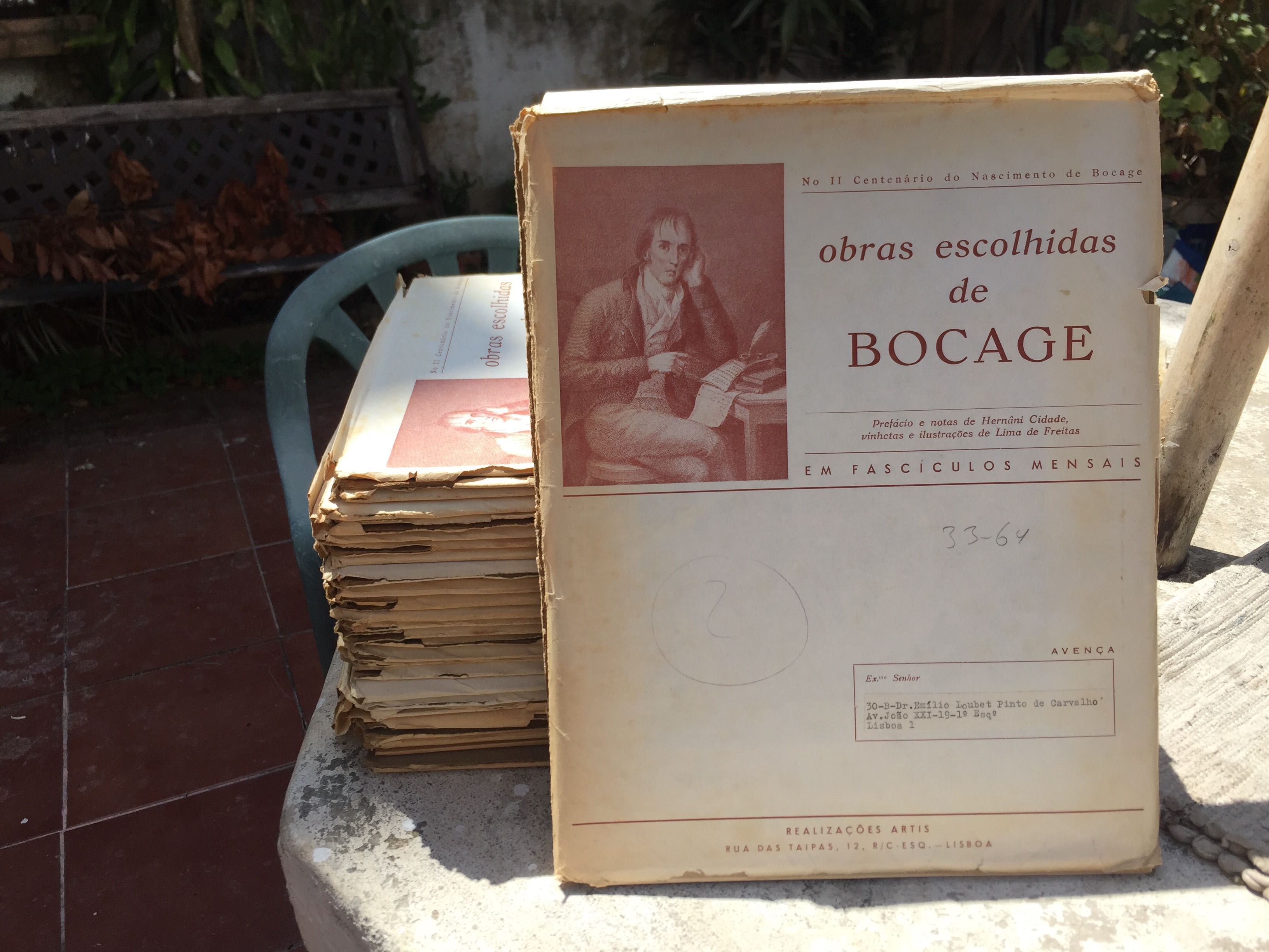 Obras Escolhidas de Bocage