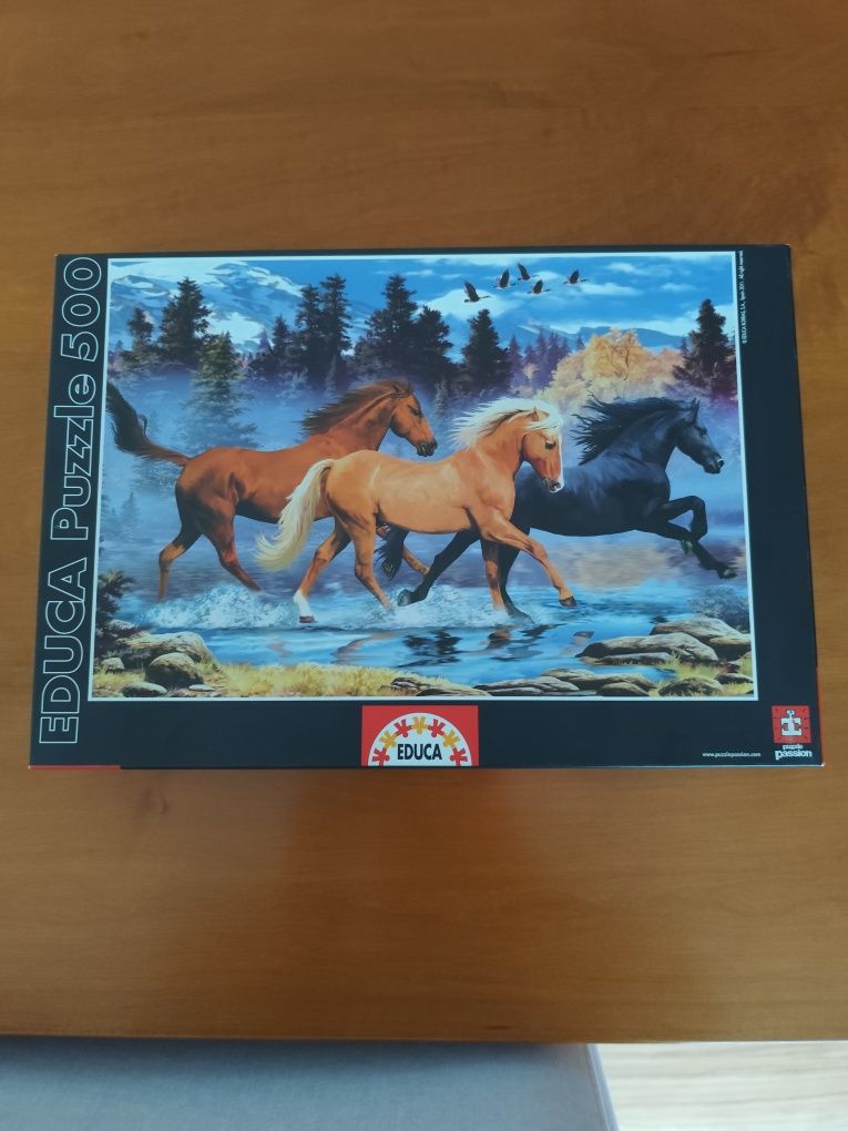 Puzzle de Cavalos Educa
