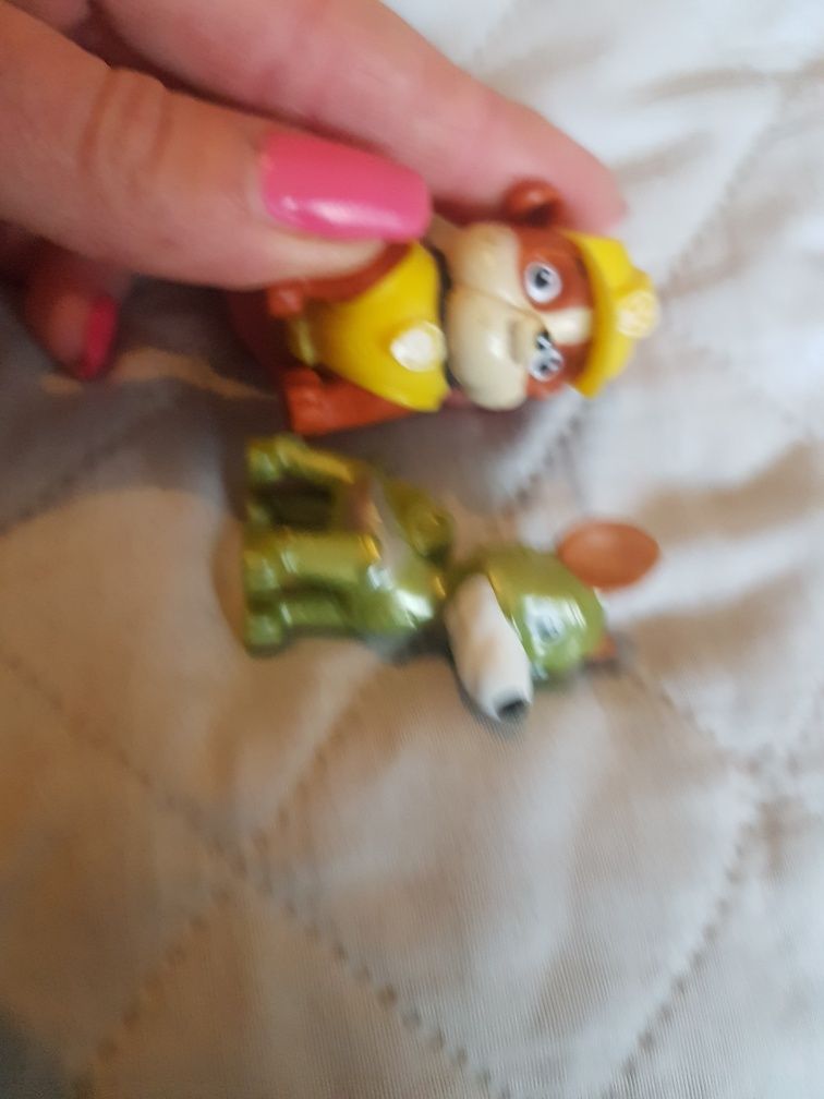 2 figurki psi patrol, paw patrol zabawka