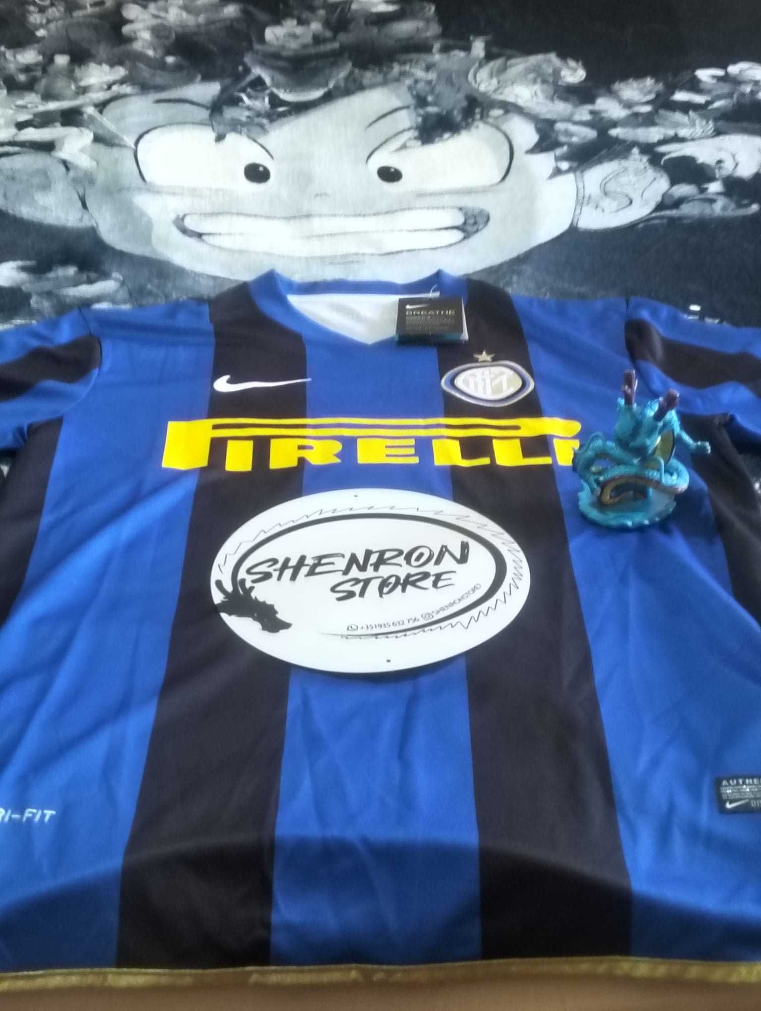 camisola inter milan 08/09 ibrahimovic 8 tamanho L