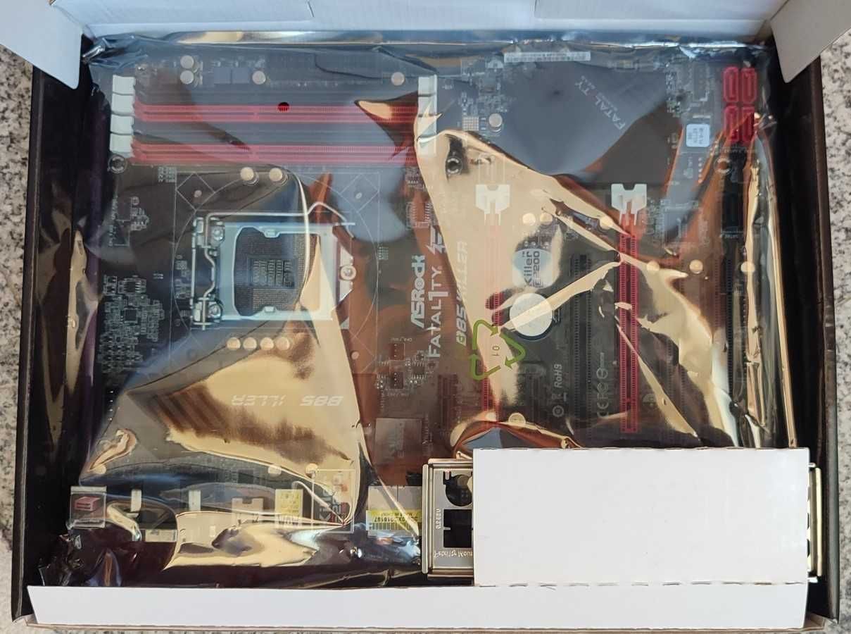 Motherboard ASRock Fatal1ty B85 Killer | Socket 1150 | ATX