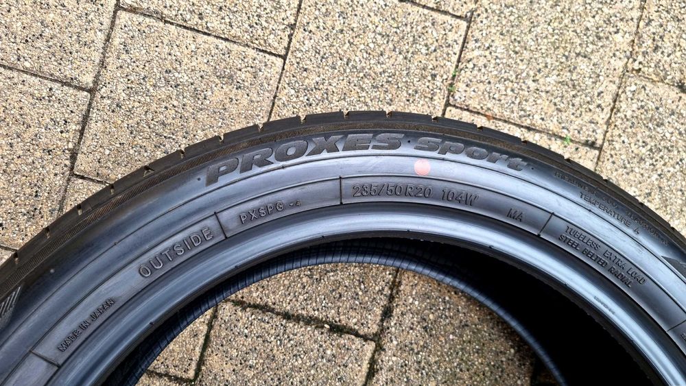 Toyo Proxes Sport 235/50R20 104W XL MA Japan Rok 2024 - Nowe