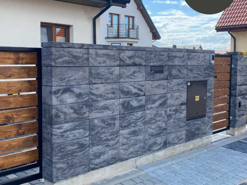 Pustak Ogrodzeniowy Dostawa Gratis Bloczek Betonowy ogrodzenie bloczki