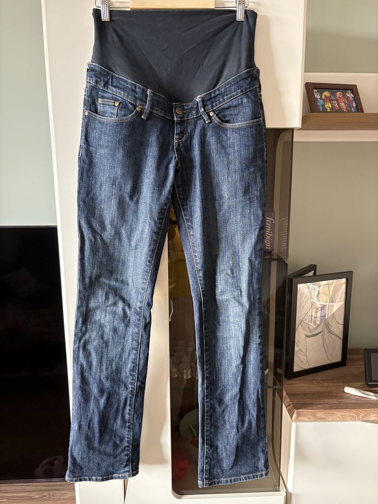 Jeansy ciążowe H&M Mama r.36