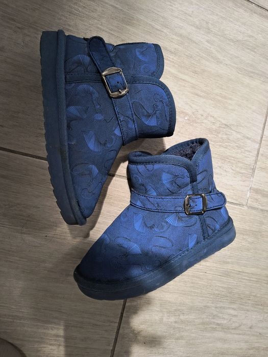 Zimowce śniegowce botki zimowe kozaki dla dziewczynki  rozmiar  32