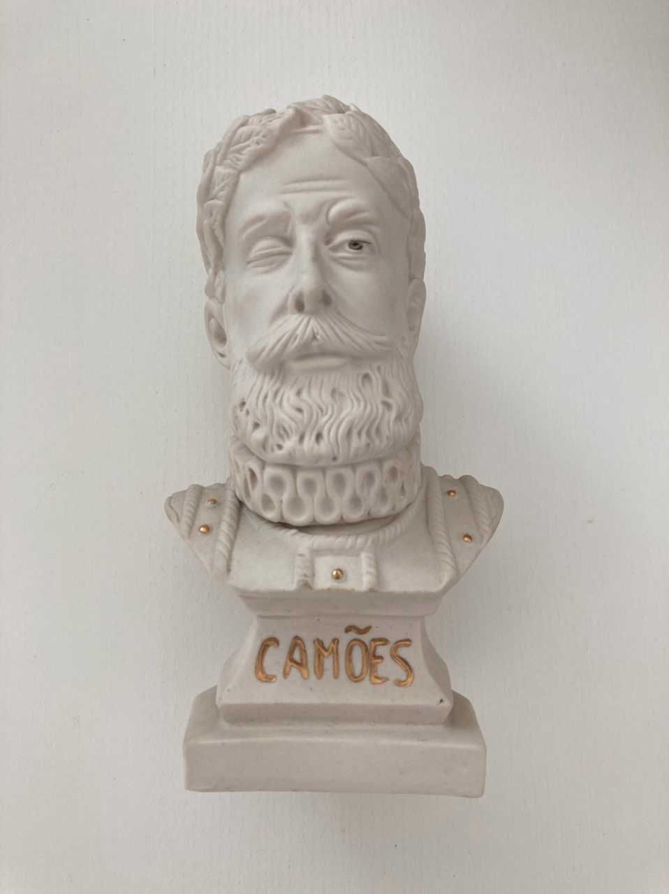 Camões Busto Porcelana 23cm