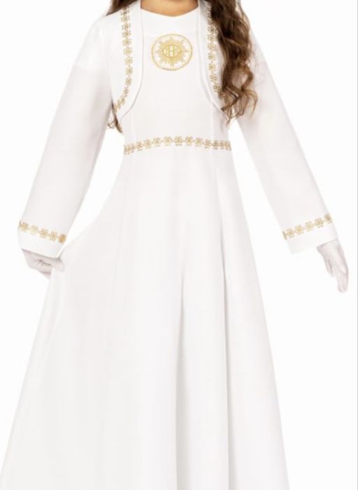 Alba komunijna dla dziewczynki -  Opus 134 -140 cm