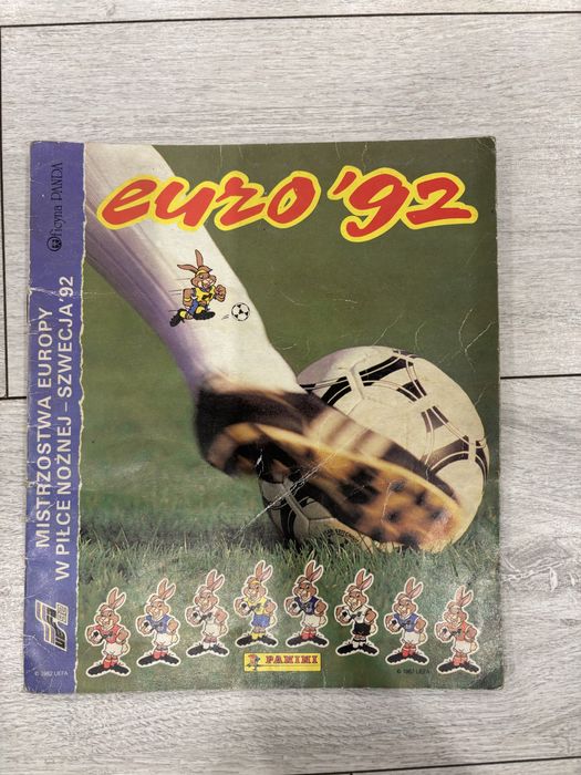 Album Euro 92 Panini. Kompletny! UNIKAT