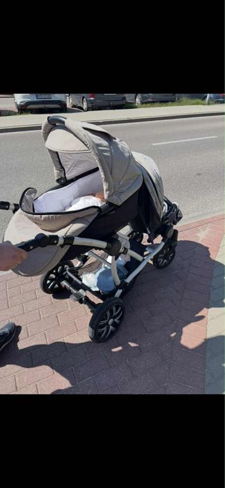 Wozek blizniaczy, rok po roku BEBETTO 42