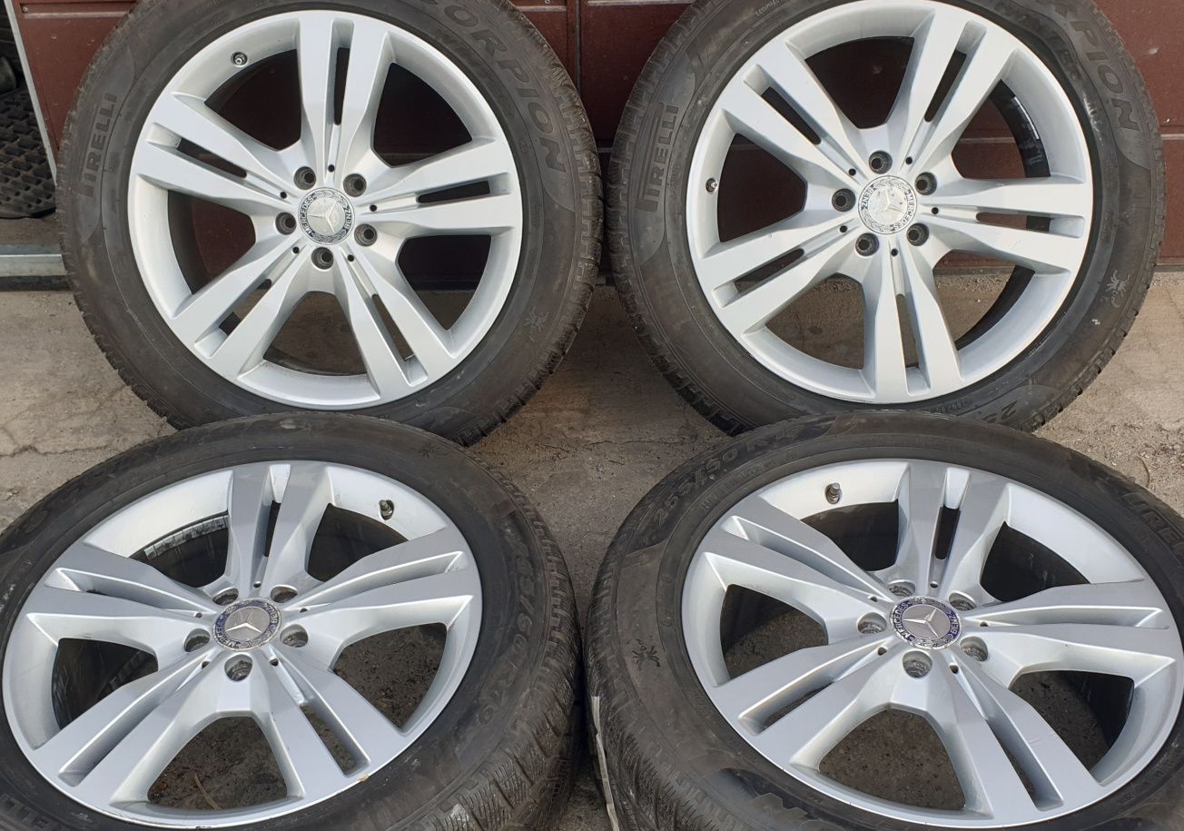 Alufelgi Mercedes 19 5x112 8J ET 56 Felgi ML W166 oryginalnie