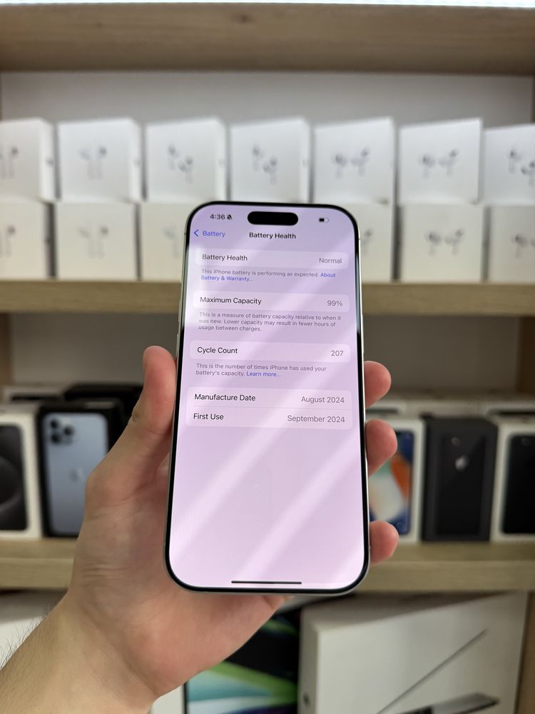 iPhone 16 Pro 512GB White Titanium